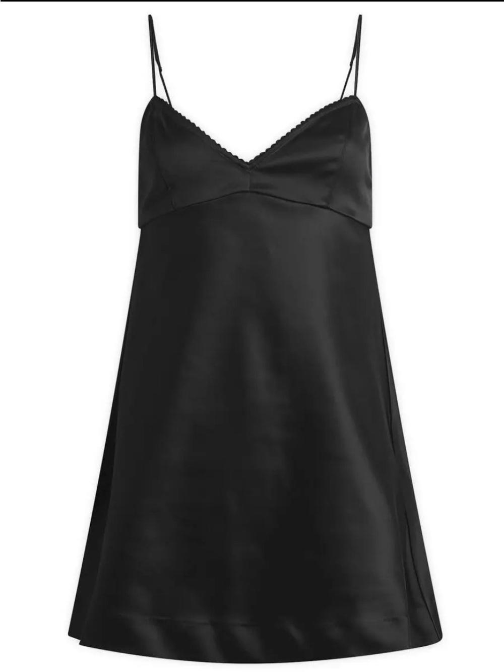Skims satin mini dress